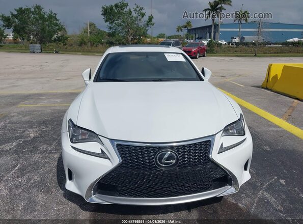 JTHHA5BC3G5004382 2016 LEXUS RC 200T White 
