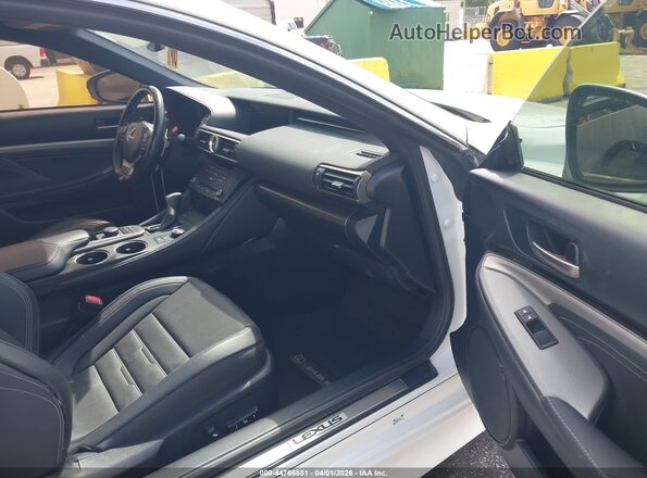 JTHHA5BC3G5004382 2016 LEXUS RC 200T White Vista interior delantera