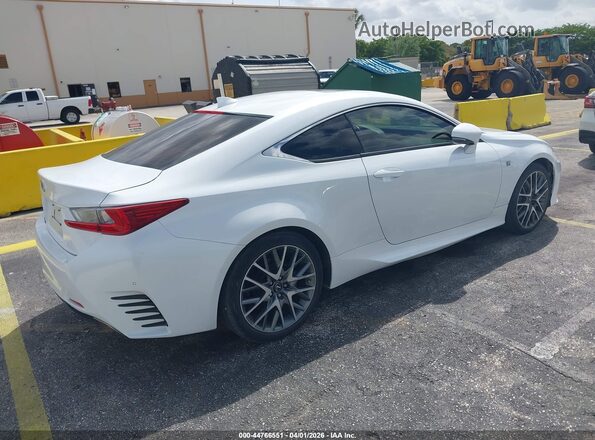 JTHHA5BC3G5004382 2016 LEXUS RC 200T White Trasero derecho