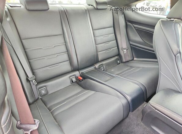 JTHHA5BC5G5003346 2016 LEXUS RC Gray Widok tylnych siedzeń