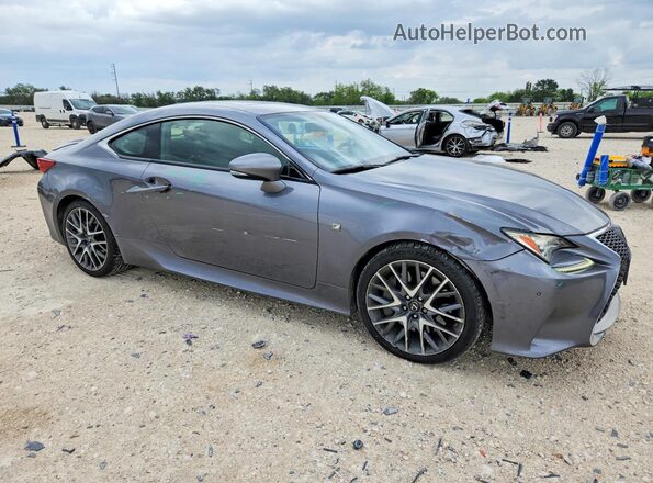 JTHHA5BC5G5003346 2016 LEXUS RC Gray Przód prawy