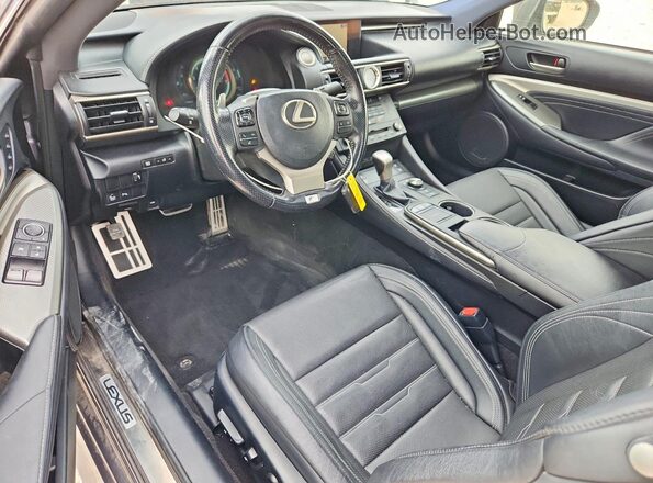 JTHHA5BC5G5003346 2016 LEXUS RC Gray Widok deski rozdzielczej