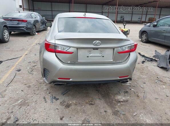 JTHHA5BC6G5000780 2016 LEXUS RC 200T Gray 