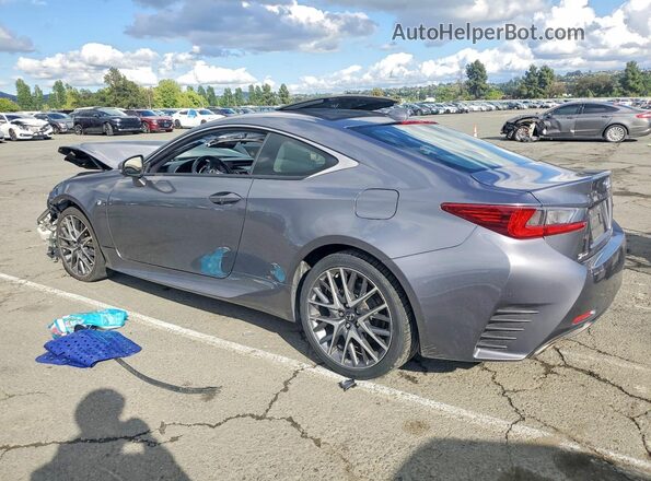 JTHHA5BC7H5007643 2017 LEXUS RC Gray Задня ліва чверть
