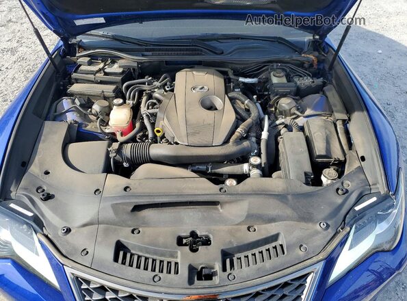 JTHHA5BC7K5010033 2019 LEXUS RC Blue Вид задньої частини салону