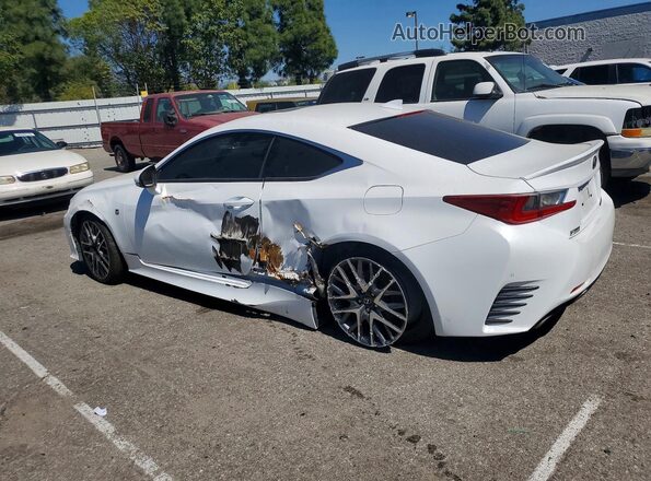 JTHHA5BC9G5001969 2016 LEXUS RC White Trasero izquierdo
