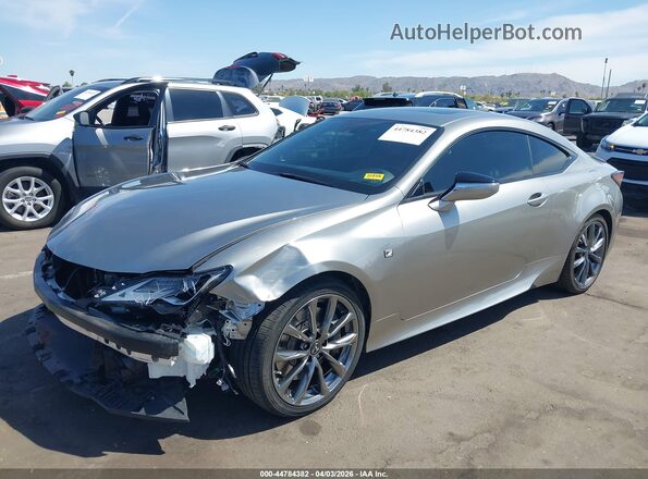 JTHHA5BC9K5009403 2019 LEXUS RC 300 Gray Front view