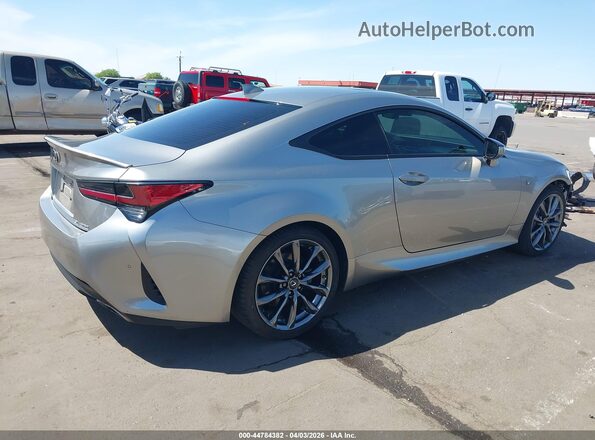 JTHHA5BC9K5009403 2019 LEXUS RC 300 Gray Rear right