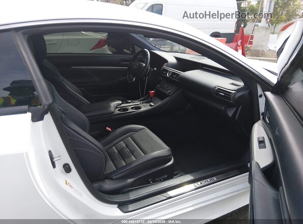 JTHHA5BCXG5003262 2016 LEXUS RC 200T White Vista interior delantera
