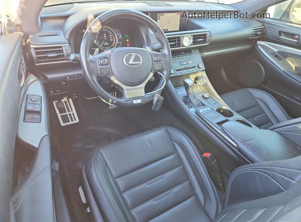 JTHHE5BC1G5012260 2016 LEXUS RC Silver წინა პანელის ხედი