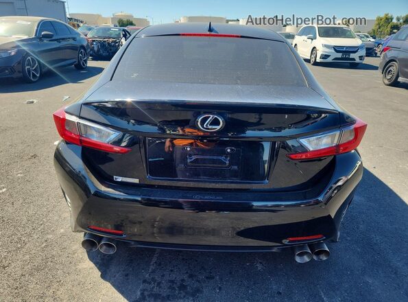 JTHHE5BC5G5013069 2016 LEXUS RC Черный Вид сзади