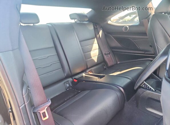 JTHHE5BC5G5013069 2016 LEXUS RC Черный Вид задних сидений
