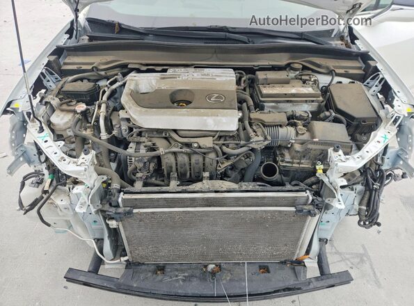 JTHP3JBH8N2050315 2022 LEXUS UX White Vista del compartimento del motor