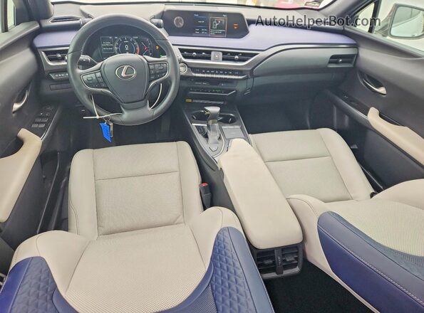 JTHP3JBH8N2050315 2022 LEXUS UX White Vista del salpicadero