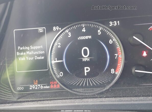 JTHP3JBHXL2022285 2020 LEXUS UX 200 Black Հետևի նստատեղերի տեսք