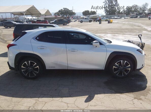 JTHP9JBH4M2042077 2021 LEXUS UX 250H White Вид задньої частини салону