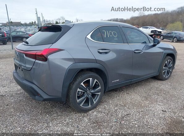 JTHP9JBH4M2045562 2021 LEXUS UX 250H Gray Trasero derecho