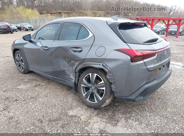 JTHP9JBH4M2045562 2021 LEXUS UX 250H Gray Trasero izquierdo