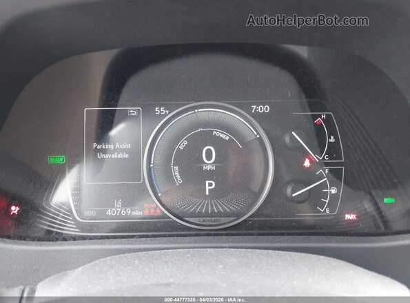 JTHP9JBH4M2045562 2021 LEXUS UX 250H Gray Vista de los asientos traseros
