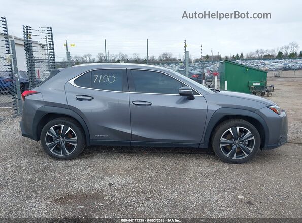 JTHP9JBH4M2045562 2021 LEXUS UX 250H Gray Vista interior trasera