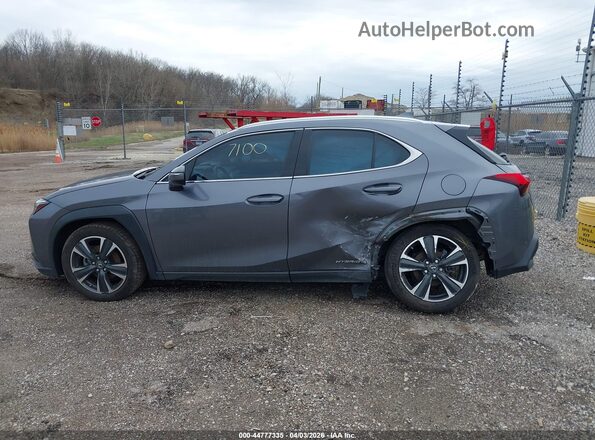 JTHP9JBH4M2045562 2021 LEXUS UX 250H Gray Vista interior de 360 grados