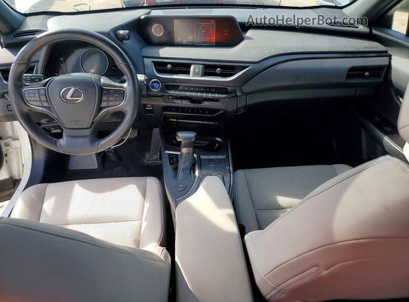 JTHP9JBH5L2033161 2020 LEXUS UX White Vista del salpicadero
