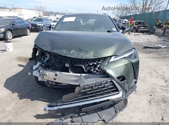 JTHP9JBHXP2067215 2023 LEXUS UX 250H Green Առջևի վահանակի տեսք