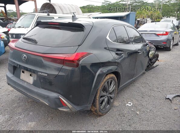 JTHR3JBH6N2054050 2022 LEXUS UX 200 Black უკანა მარჯვენა