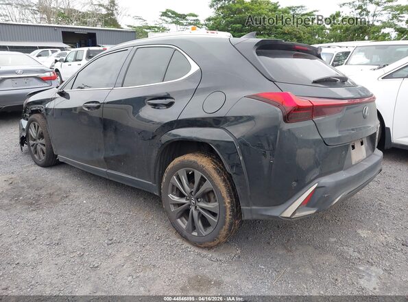 JTHR3JBH6N2054050 2022 LEXUS UX 200 Black უკანა მარცხენა