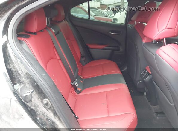 JTHR3JBH6N2054050 2022 LEXUS UX 200 Black VIN კოდის სტიკერის ხედი