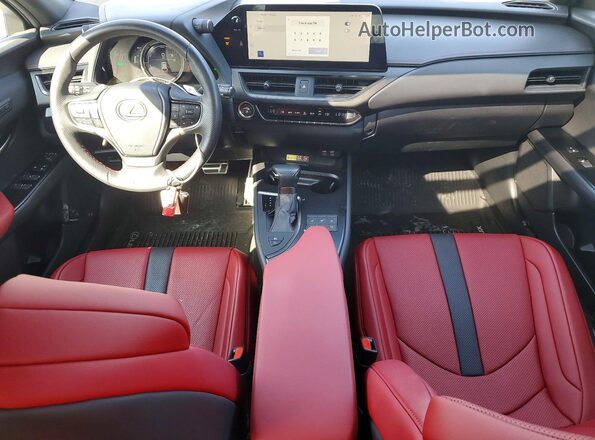 JTHR6JBH3P2156321 2023 LEXUS UX Серый Вид панели приборов