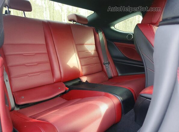 JTHSE5BCXH5008103 2017 LEXUS RC Blue Հետևի նստատեղերի տեսք