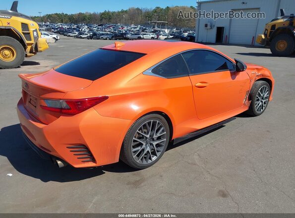 JTHSM5BC9G5000690 2016 LEXUS RC 300 Orange Tył prawy