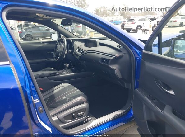 JTHU9JBH0K2014969 2019 LEXUS UX 250H Blue Вид салону спереду