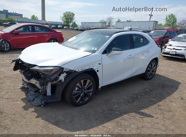 JTHUCJDH2S2014373 2025 LEXUS UX 300H White Передня ліва чверть