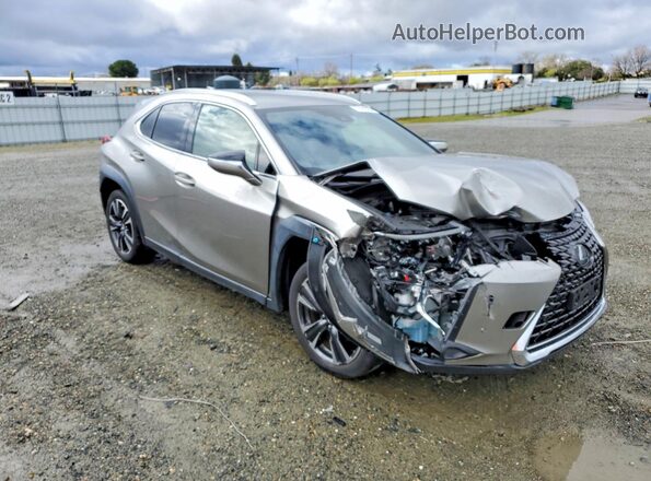 JTHX3JBH3M2036174 2021 LEXUS UX Gray Przód prawy