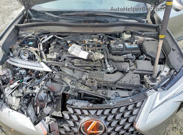 JTHX3JBH3M2036174 2021 LEXUS UX Gray Widok wnętrza z tyłu