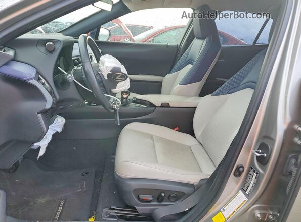 JTHX3JBH3M2036174 2021 LEXUS UX Gray Widok wnętrza z przodu