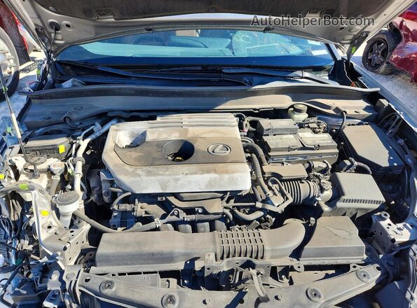 JTHX3JBH3M2037065 2021 LEXUS UX Gray Widok wnętrza z tyłu