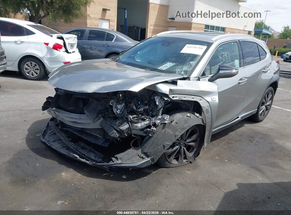 JTHY3JBH2K2014605 2019 LEXUS UX 200 Silver Передня ліва чверть