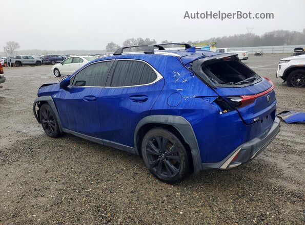 JTHY3JBH8K2017377 2019 LEXUS UX Синий 