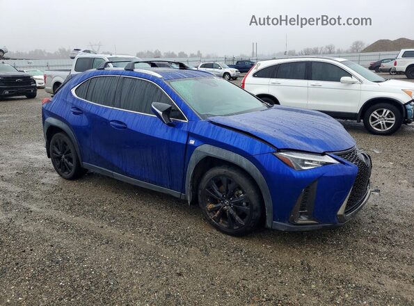 JTHY3JBH8K2017377 2019 LEXUS UX Синий 