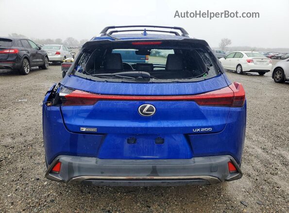 JTHY3JBH8K2017377 2019 LEXUS UX Синий 