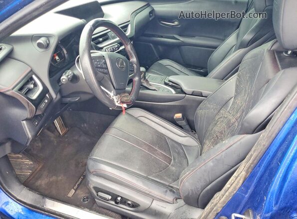 JTHY3JBH8K2017377 2019 LEXUS UX Синий 
