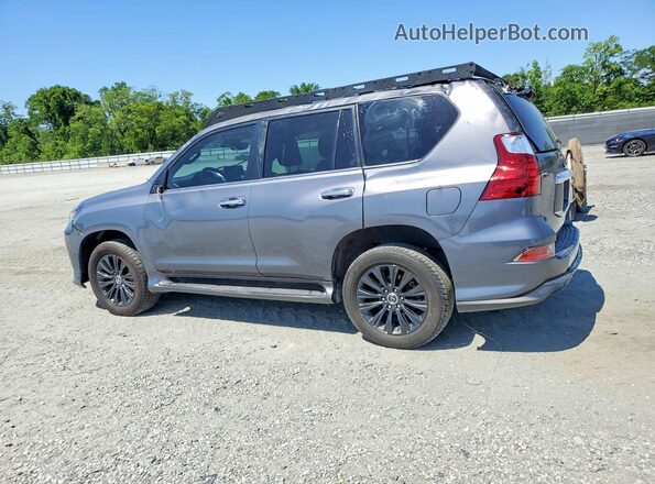 JTJAM7BX3N5331500 2022 LEXUS GX Charcoal Հետևի ձախ