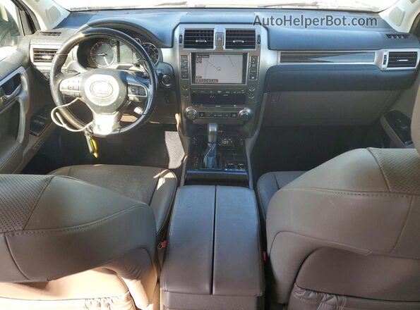 JTJAM7BX7L5251128 2020 LEXUS GX Silver Առջևի վահանակի տեսք