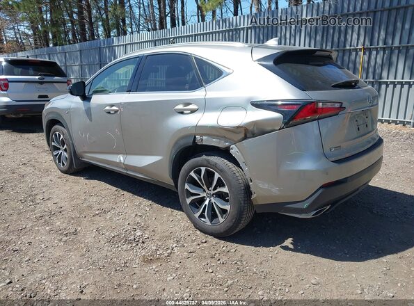 JTJBARBZ0H2129441 2017 LEXUS NX 200T Gray Trasero izquierdo