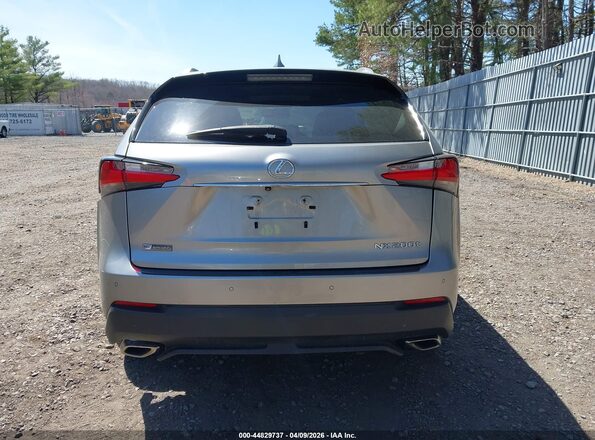JTJBARBZ0H2129441 2017 LEXUS NX 200T Gray 