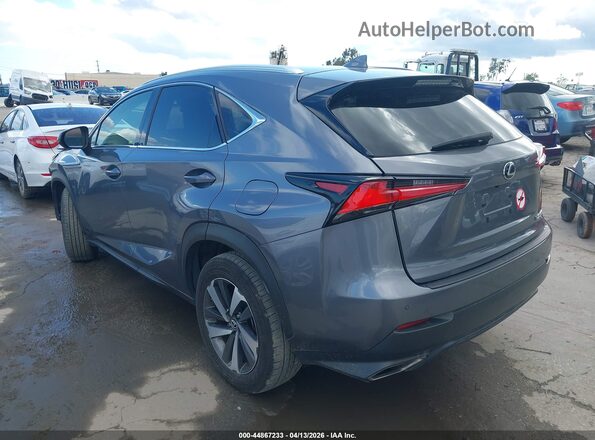 JTJBARBZ0K2187265 2019 LEXUS NX 300 Серый Задняя левая четверть