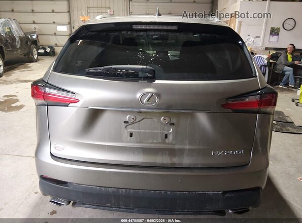 JTJBARBZ1G2064937 2016 LEXUS NX 200T Серебряный 